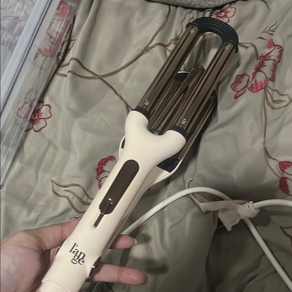 Lan Hair Styling Tool with Brown and Cream Design main image 10
